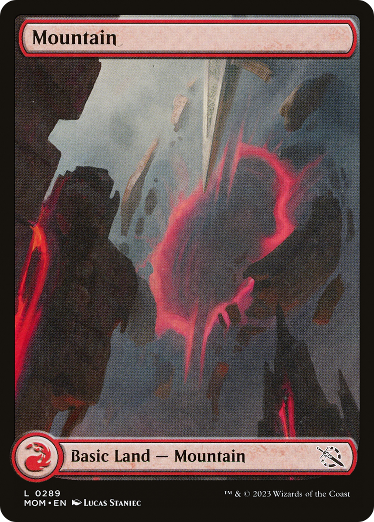 Mountain (289) [March of the Machine] | Exor Games Truro