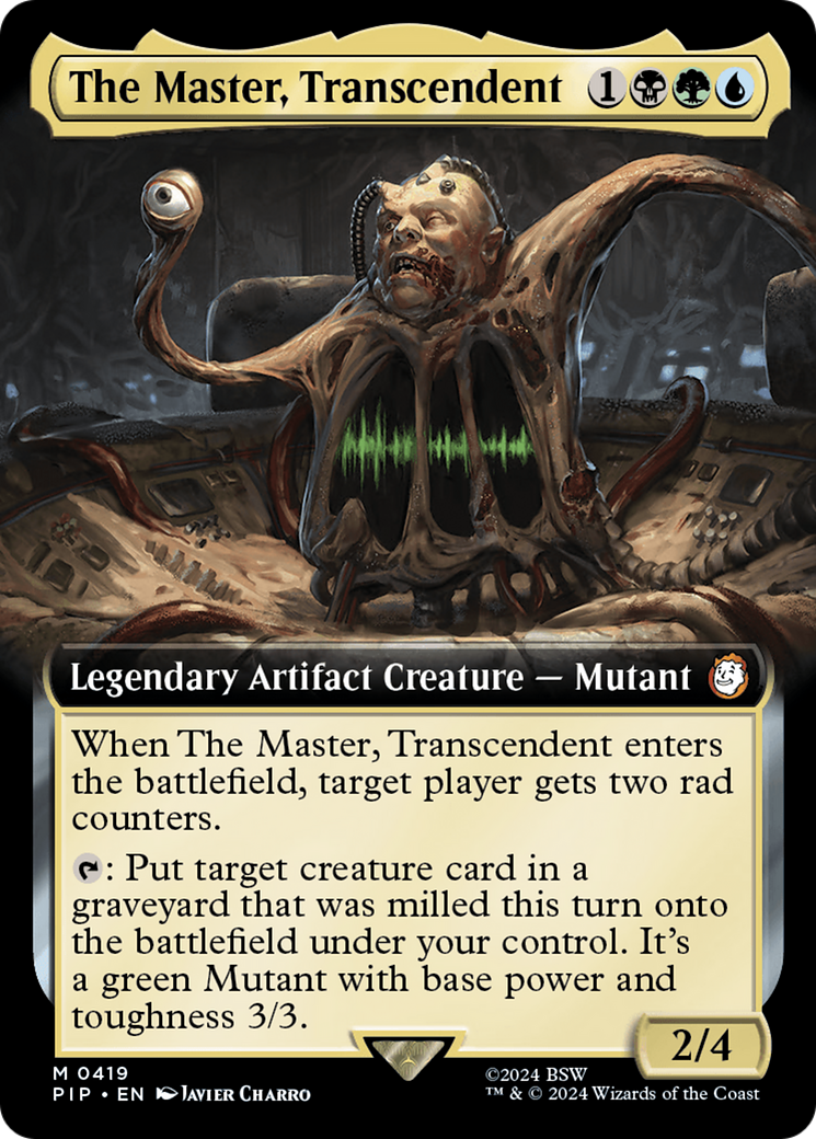 The Master, Transcendent (Extended Art) [Fallout] | Exor Games Truro