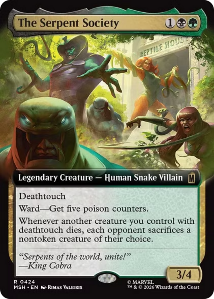 The Serpent Society (Extended Art) [Marvel Super Heroes] | Exor Games Truro