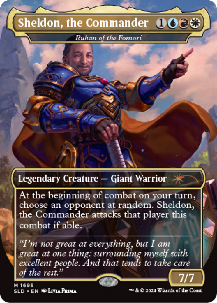 Ruhan of the Fomori - Sheldon, the Commander [Secret Lair: Sheldon's Spellbook] | Exor Games Truro