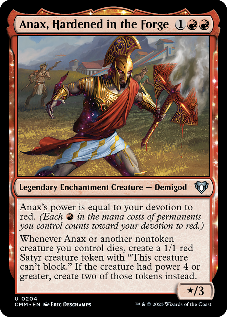 Anax, Hardened in the Forge [Commander Masters] | Exor Games Truro