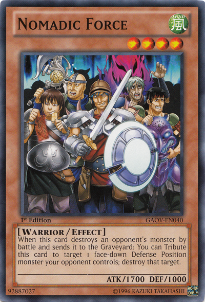 Nomadic Force [GAOV-EN040] Common | Exor Games Truro