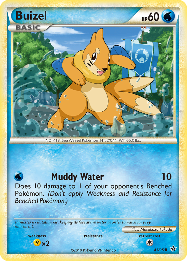 Buizel (45/95) [HeartGold & SoulSilver: Unleashed] | Exor Games Truro