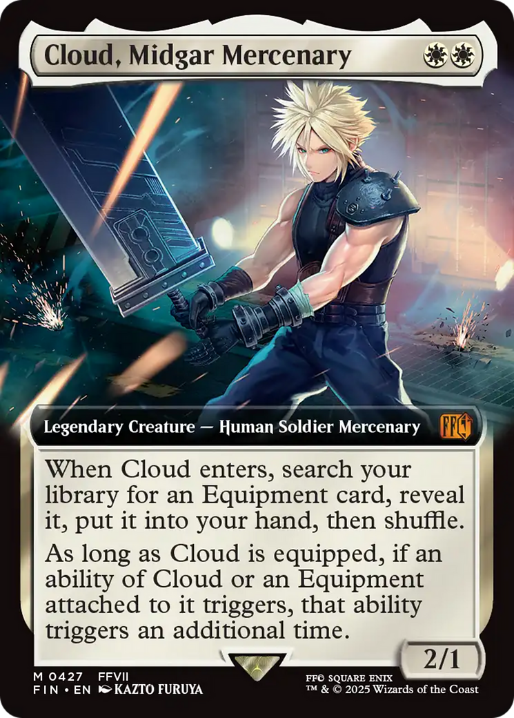 Cloud, Midgar Mercenary (Extended Art) [FINAL FANTASY] | Exor Games Truro