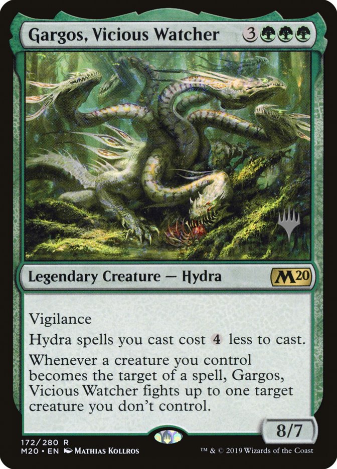 Gargos, Vicious Watcher (Promo Pack) [Core Set 2020 Promos] | Exor Games Truro