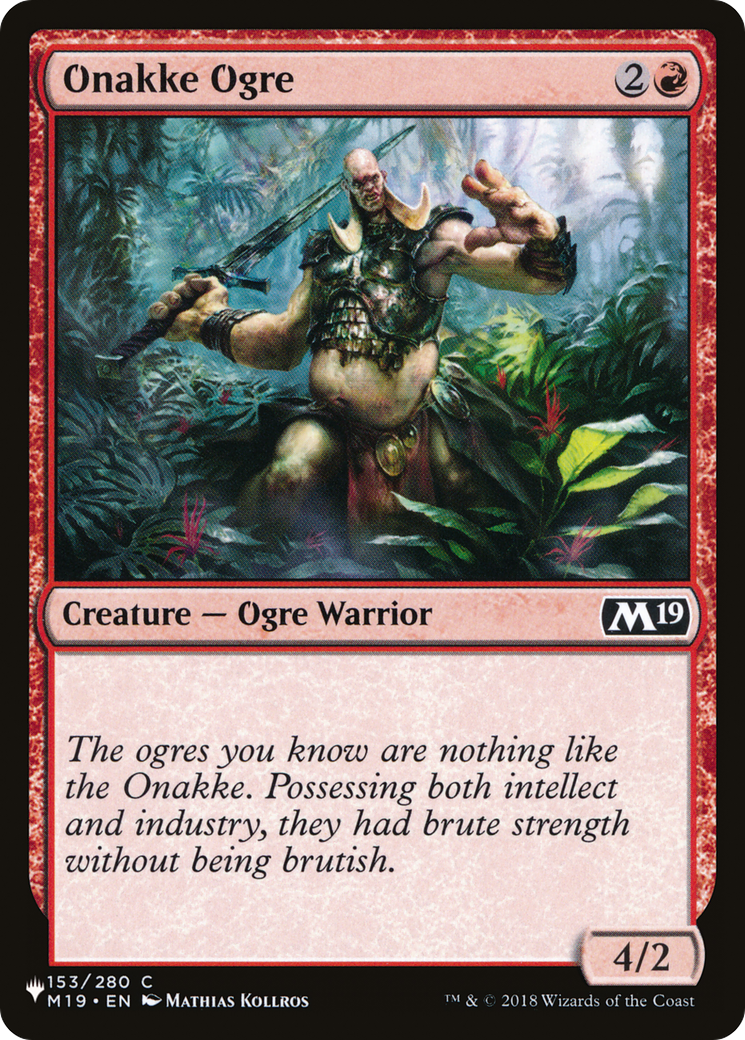 Onakke Ogre [The List] | Exor Games Truro