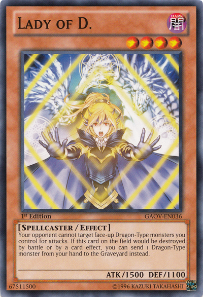 Lady of D. [GAOV-EN036] Common | Exor Games Truro