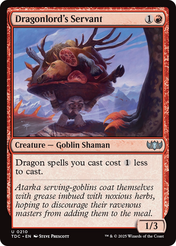 Dragonlord's Servant [Tarkir: Dragonstorm Commander] | Exor Games Truro
