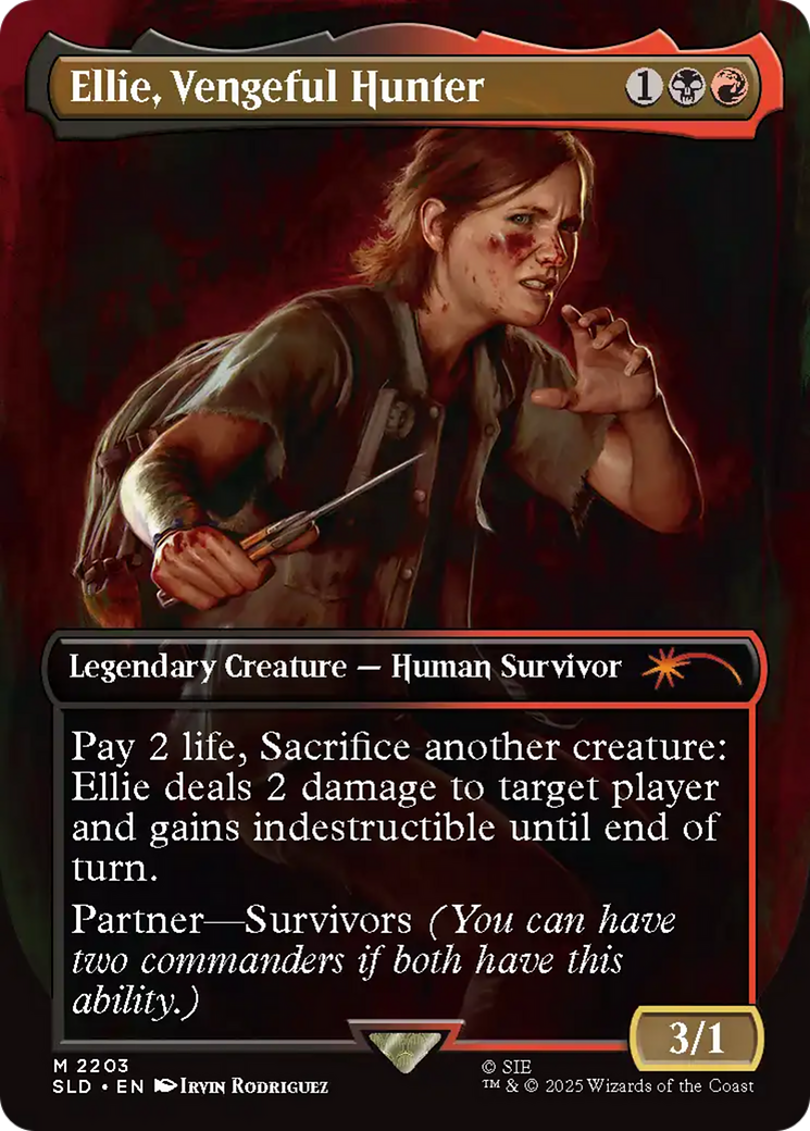 Ellie, Vengeful Hunter [Secret Lair Drop Series] | Exor Games Truro