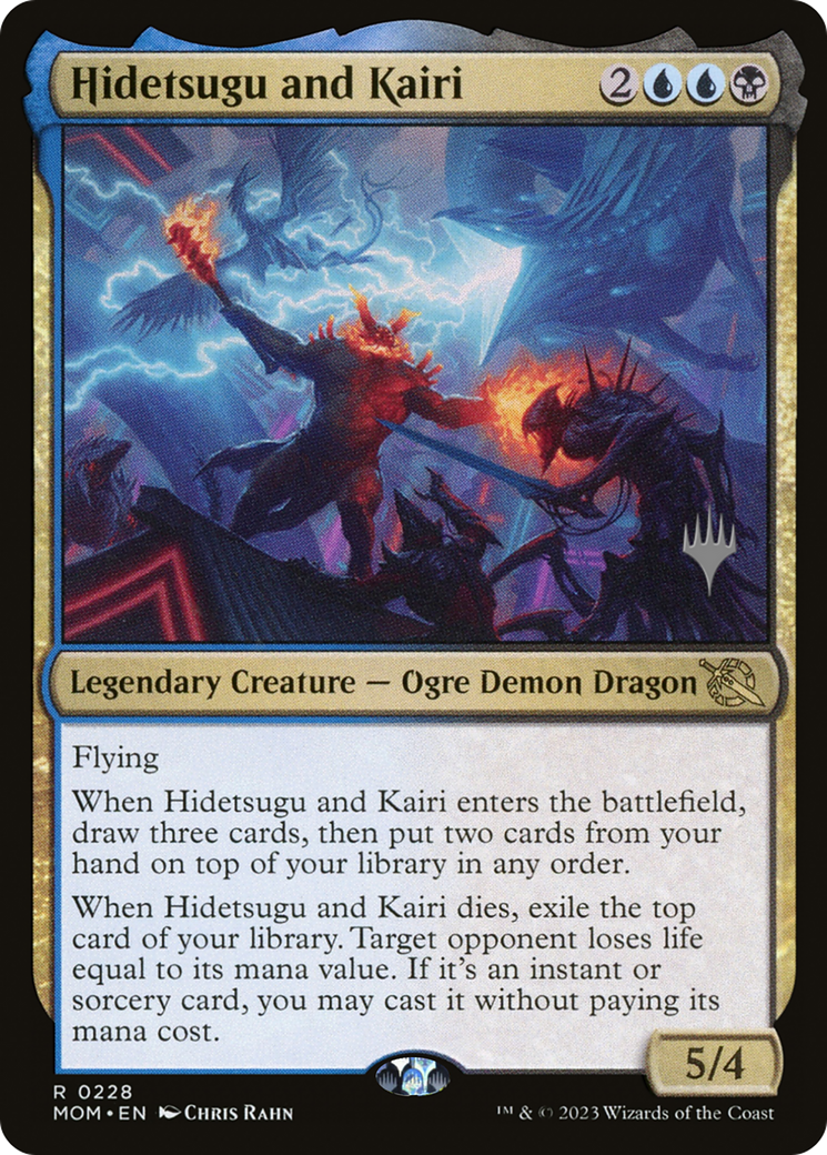Hidetsugu and Kairi (Promo Pack) [March of the Machine Promos] | Exor Games Truro