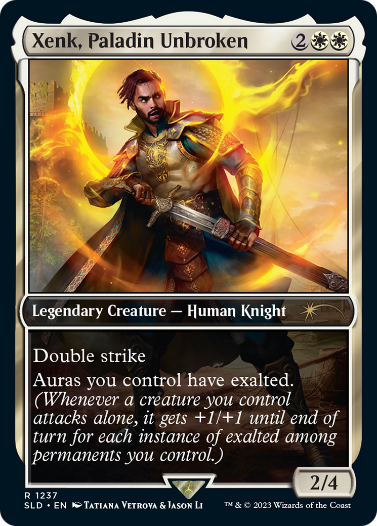 Xenk, Paladin Unbroken [Secret Lair Drop Series] | Exor Games Truro