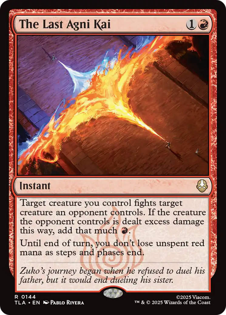 The Last Agni Kai [Avatar: The Last Airbender] | Exor Games Truro