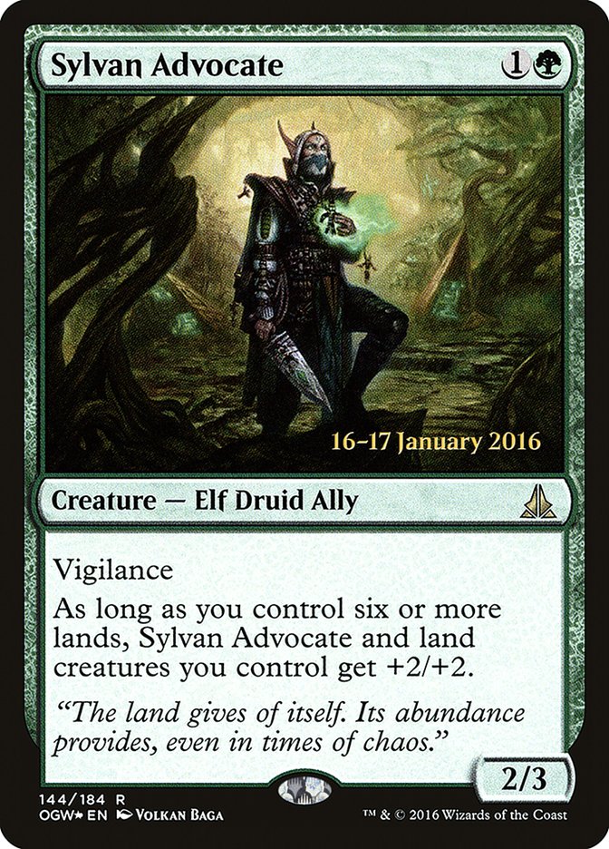 Sylvan Advocate [Oath of the Gatewatch Prerelease Promos] | Exor Games Truro