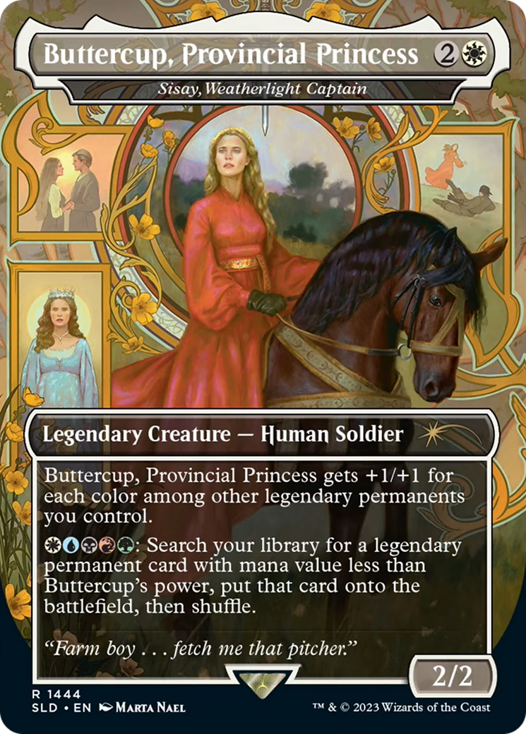 Buttercup, Provincial Princess - Sisay, Weatherlight Captain [Secret Lair Drop Series] | Exor Games Truro