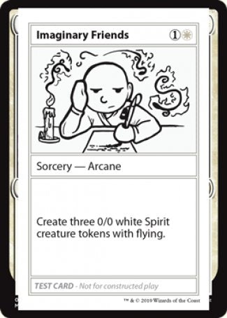 Imaginary Friends (2021 Edition) [Mystery Booster Playtest Cards] | Exor Games Truro