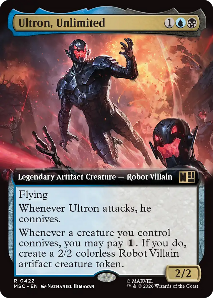 Ultron, Unlimited (Extended Art) [Marvel Super Heroes Commander] | Exor Games Truro