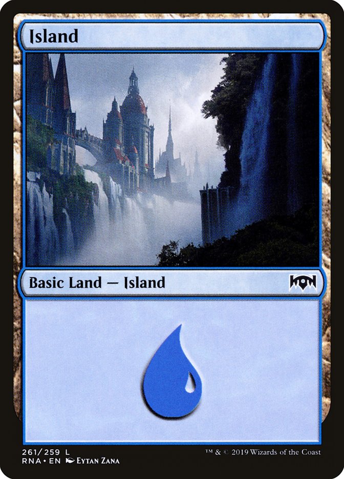 Island (261) [Ravnica Allegiance] | Exor Games Truro