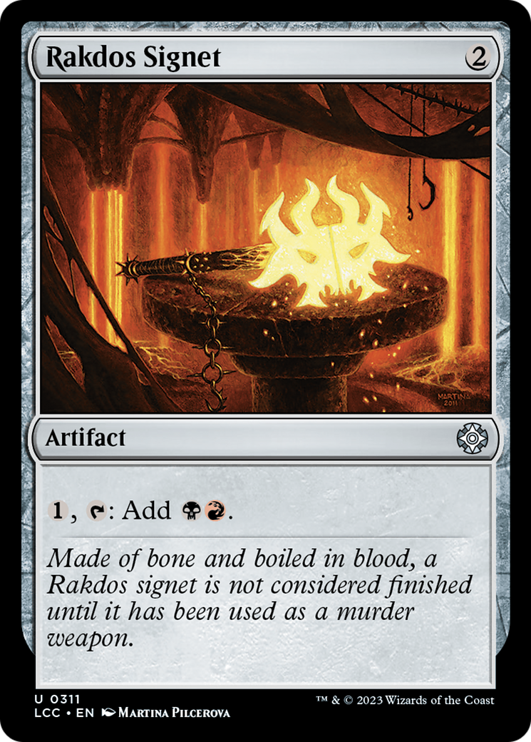 Rakdos Signet [The Lost Caverns of Ixalan Commander] | Exor Games Truro