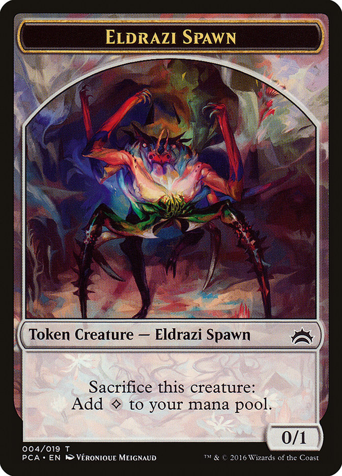 Eldrazi Spawn Token (004/019) [Planechase Anthology Tokens] | Exor Games Truro