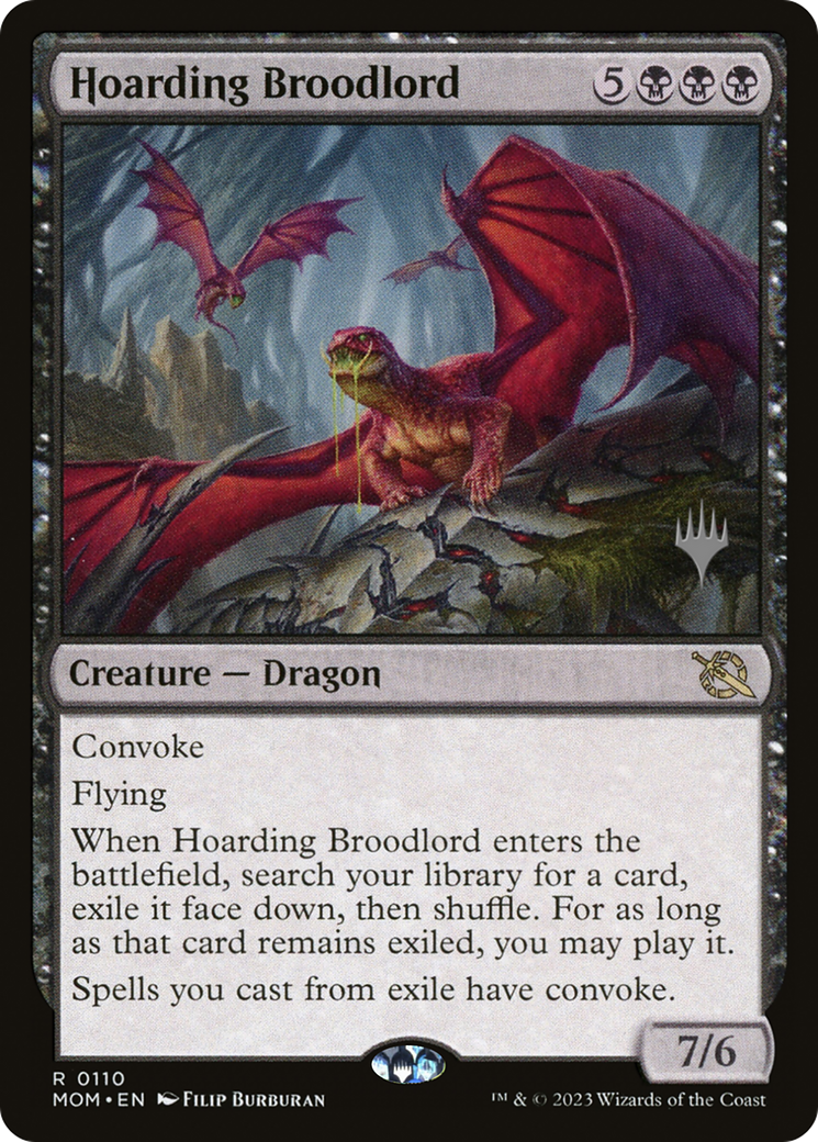 Hoarding Broodlord (Promo Pack) [March of the Machine Promos] | Exor Games Truro