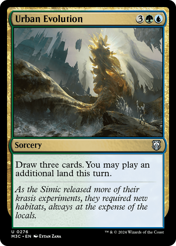 Urban Evolution (Ripple Foil) [Modern Horizons 3 Commander] | Exor Games Truro