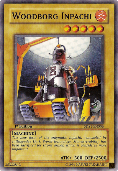 Woodborg Inpachi [5DS1-EN006] Common | Exor Games Truro
