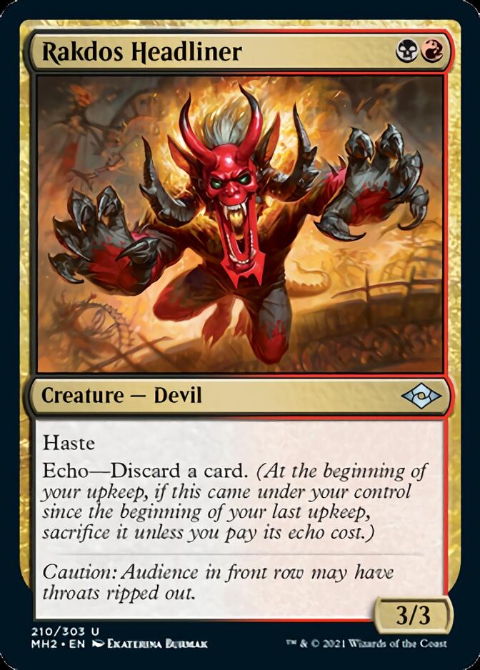 Rakdos Headliner [Modern Horizons 2] | Exor Games Truro