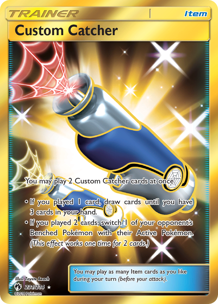 Custom Catcher (231/214) [Sun & Moon: Lost Thunder] | Exor Games Truro