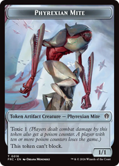 Citizen // Phyrexian Mite Double-Sided Token [Reality Fracture Commander Tokens] | Exor Games Truro