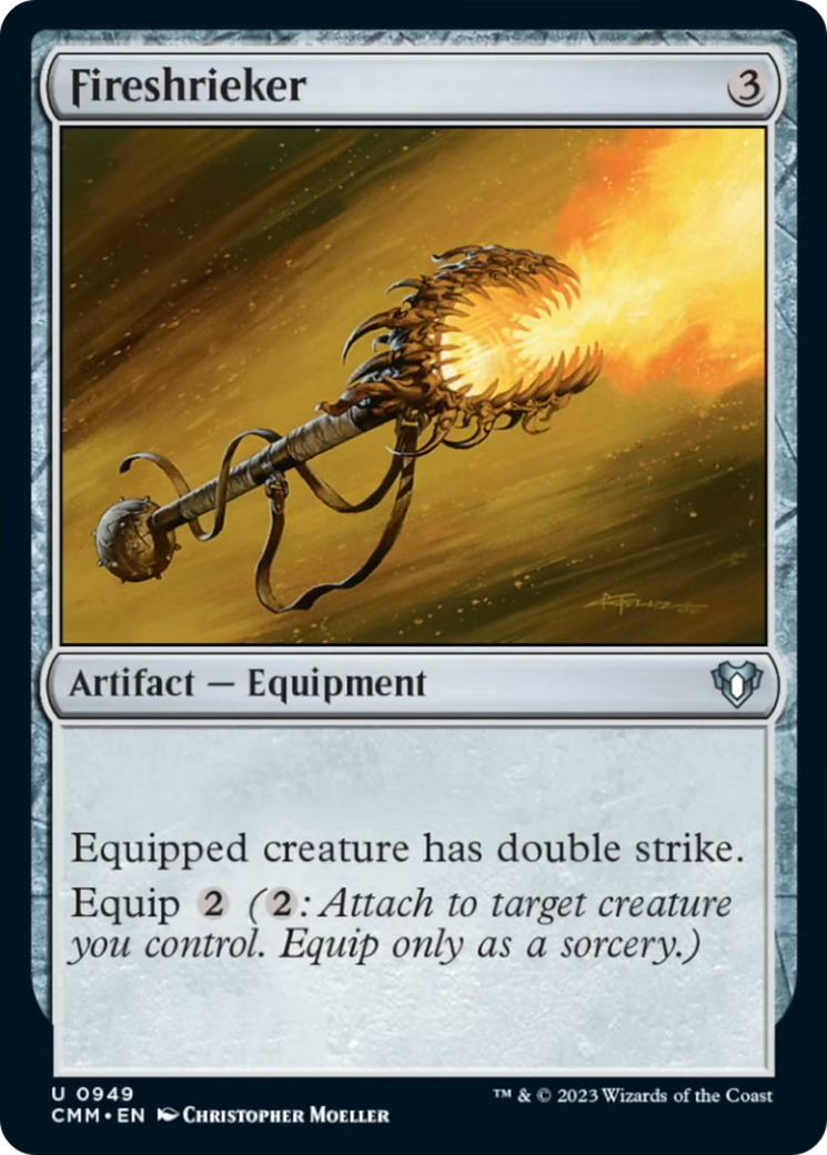 Fireshrieker [Commander Masters] | Exor Games Truro