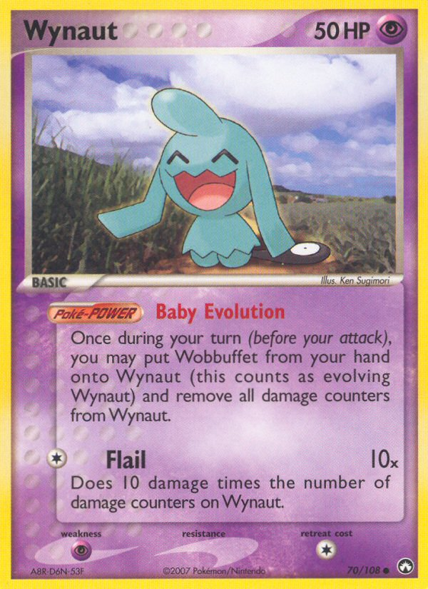 Wynaut (70/108) [EX: Power Keepers] | Exor Games Truro