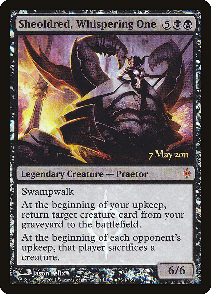 Sheoldred, Whispering One [New Phyrexia Prerelease Promos] | Exor Games Truro