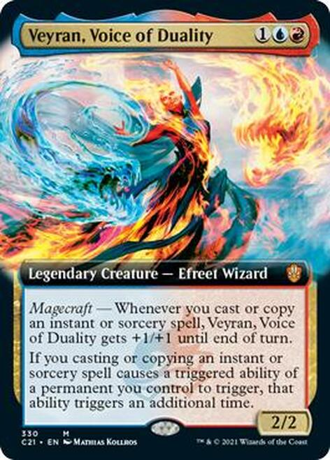 Veyran, Voice of Duality (Extended Art) [Commander 2021] | Exor Games Truro