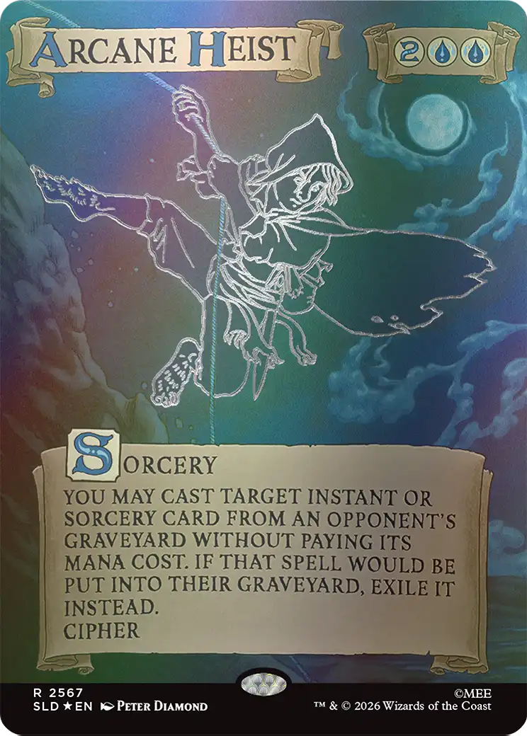 Arcane Heist (Out Of Sight Foil) [Secret Lair Drop Series] | Exor Games Truro