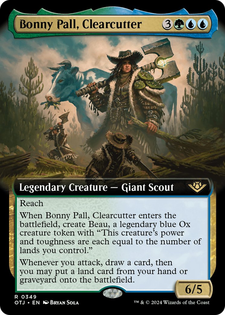 Bonny Pall, Clearcutter (Extended Art) [Outlaws of Thunder Junction] | Exor Games Truro