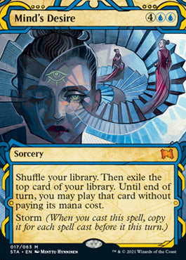 Mind's Desire (Foil Etched) [Strixhaven: School of Mages Mystical Archive] | Exor Games Truro