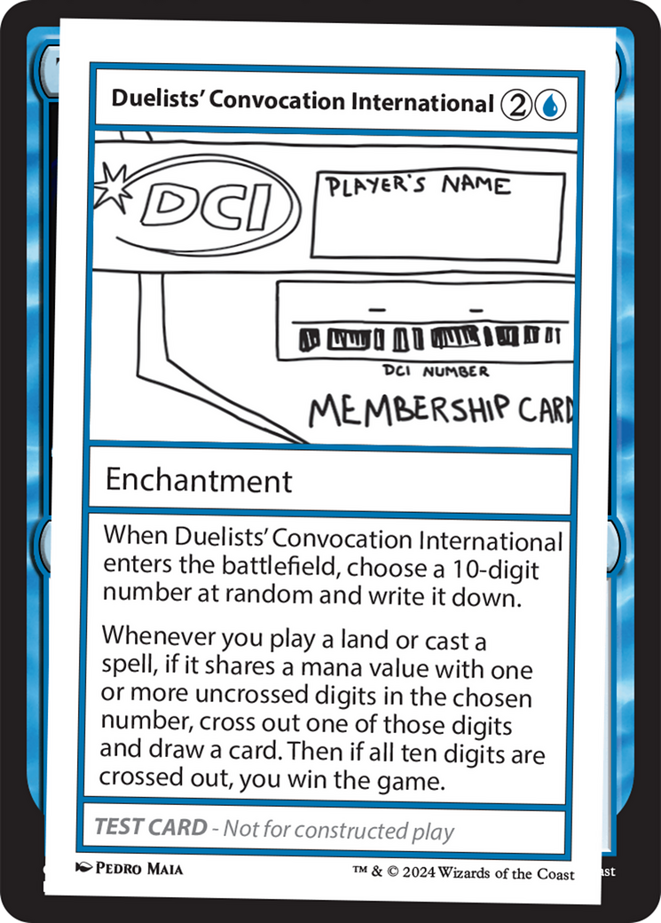 Duelists' Convocation International [Mystery Booster 2 Playtest Cards] | Exor Games Truro