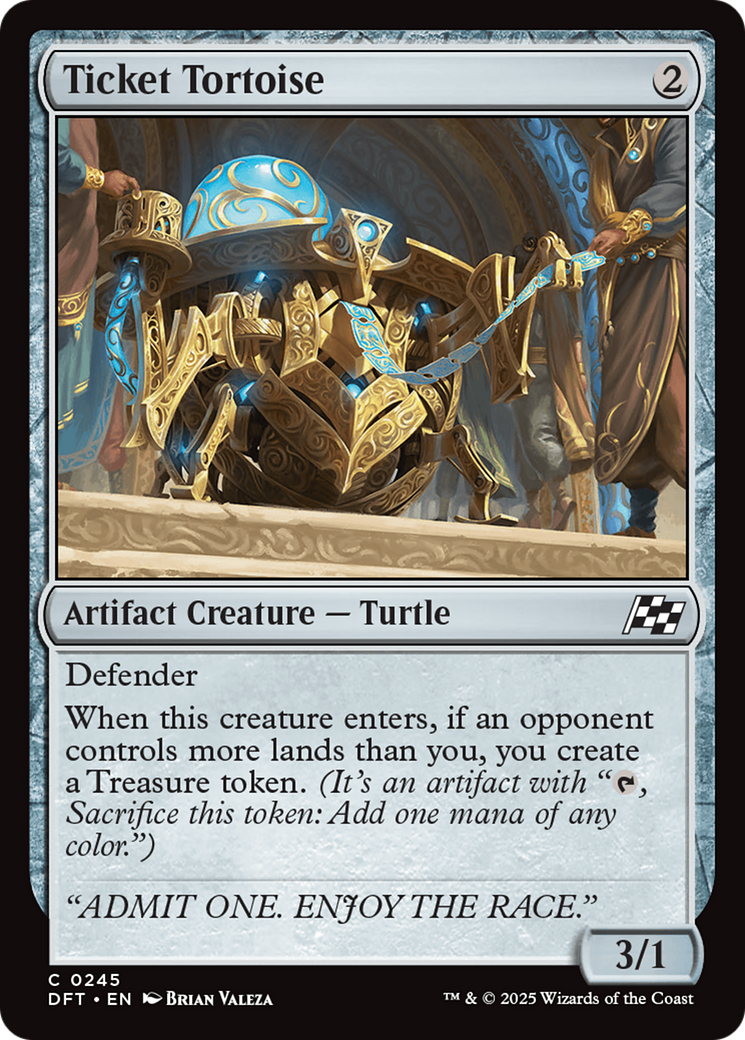 Ticket Tortoise [Aetherdrift] | Exor Games Truro