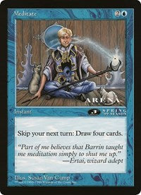 Meditate (Oversized) [Oversize Cards] | Exor Games Truro