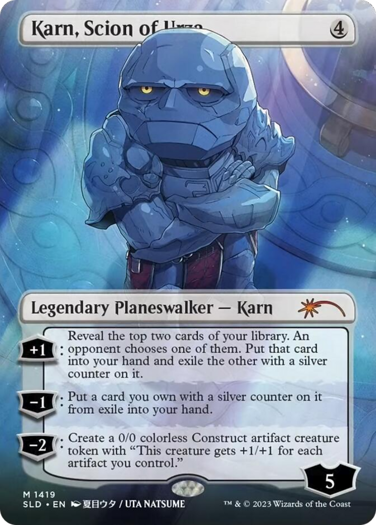 Karn, Scion of Urza (Rainbow Foil) [Secret Lair Drop Series] | Exor Games Truro