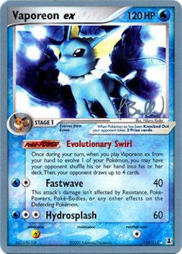 Vaporeon ex (110/113) (Eeveelutions - Jimmy Ballard) [World Championships 2006] | Exor Games Truro