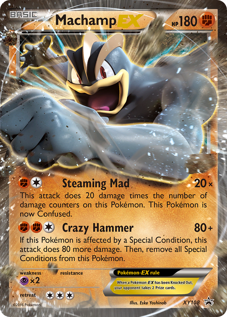 Machamp EX (XY108) [XY: Black Star Promos] | Exor Games Truro