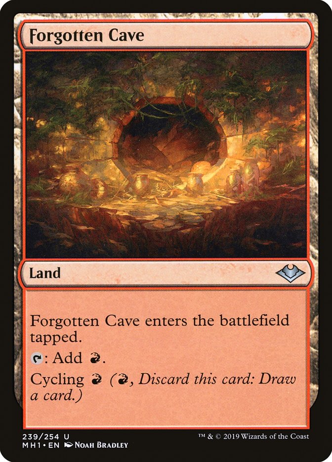 Forgotten Cave [Modern Horizons] | Exor Games Truro