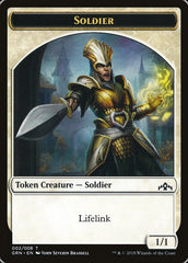 Soldier // Soldier Double-Sided Token [Guilds of Ravnica Guild Kit Tokens] | Exor Games Truro