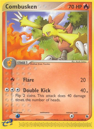 Combusken (27/109) [EX: Ruby & Sapphire] | Exor Games Truro