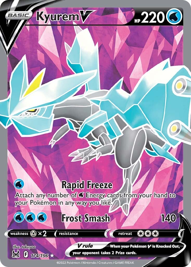 Kyurem V (174/196) [Sword & Shield: Lost Origin] | Exor Games Truro