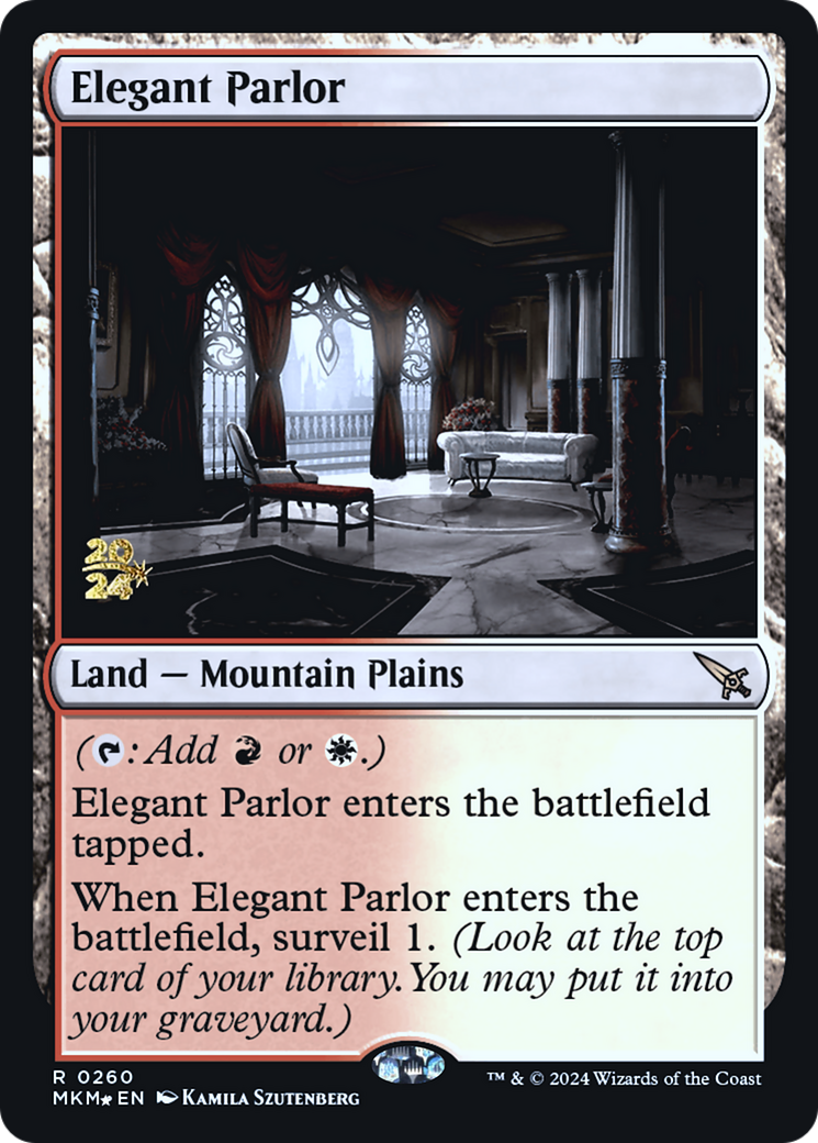 Elegant Parlor [Murders at Karlov Manor Prerelease Promos] | Exor Games Truro