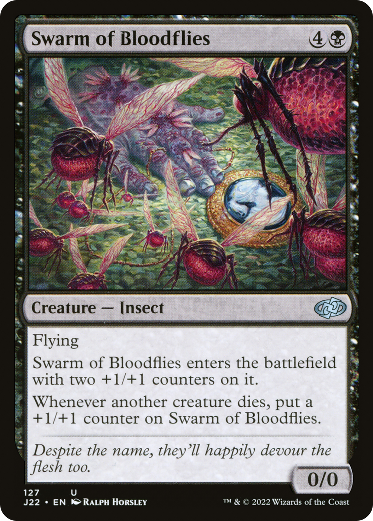 Swarm of Bloodflies [Jumpstart 2022] | Exor Games Truro