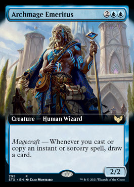 Archmage Emeritus (Extended Art) [Strixhaven: School of Mages] | Exor Games Truro