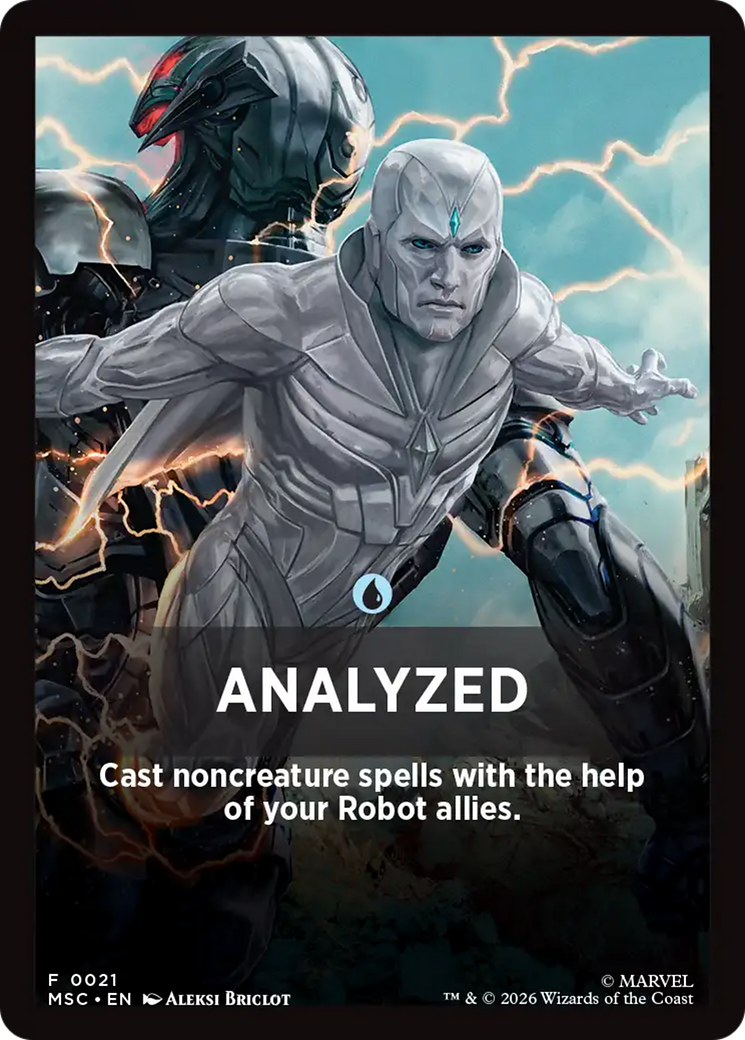 Analyzed Theme Card [Marvel Super Heroes Commander] | Exor Games Truro